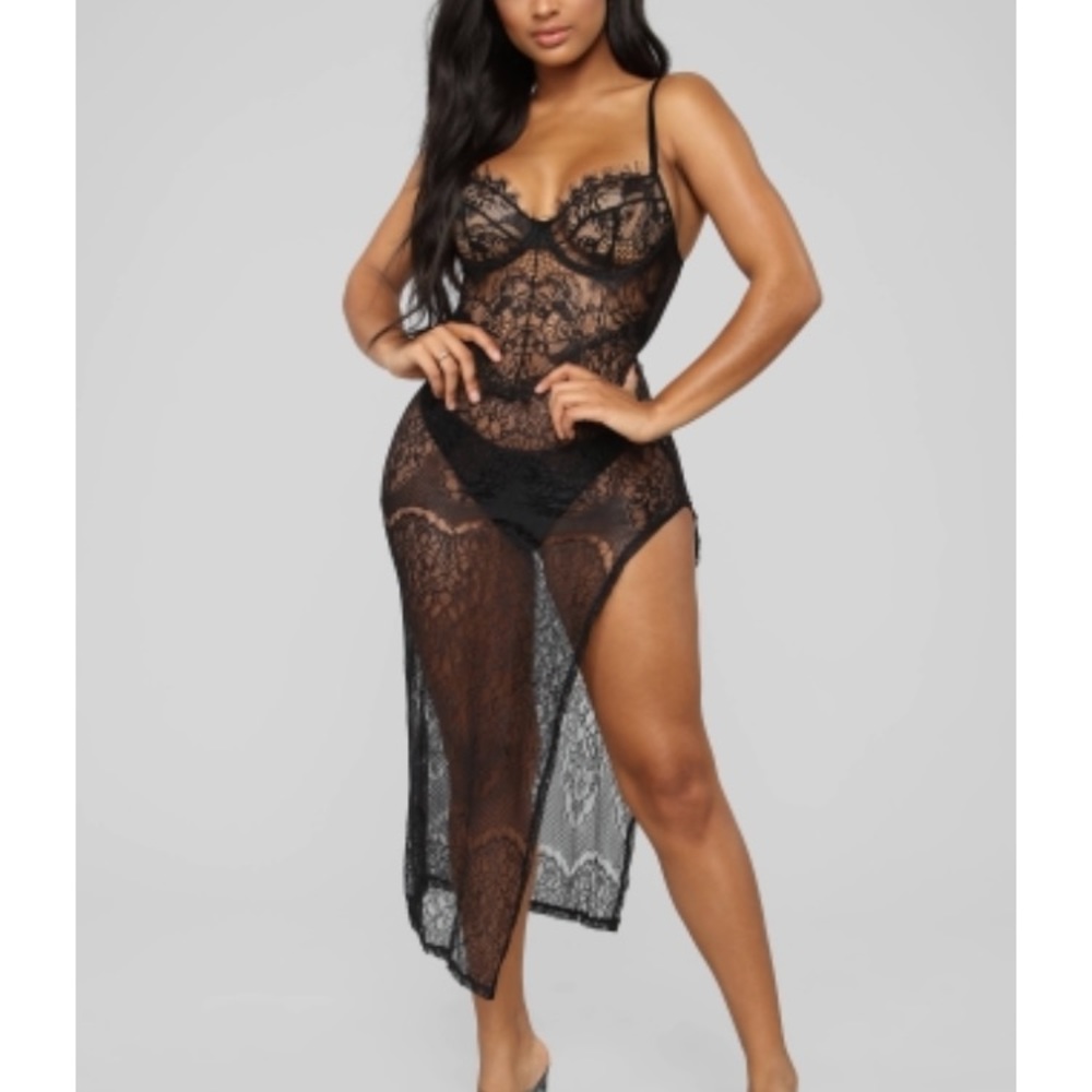 Fashion Nova Lingerie Dress!